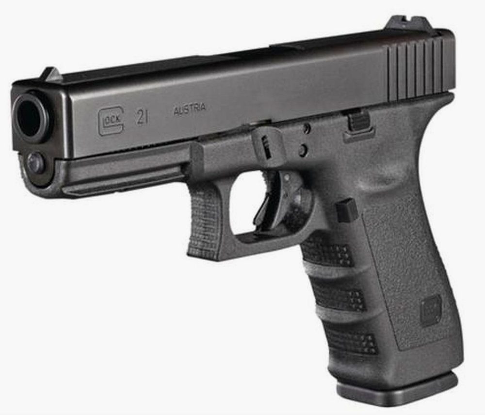 Glock G21SF Short Frame Gen3 45 ACP 4.6", Fixed Sights, 13 Round