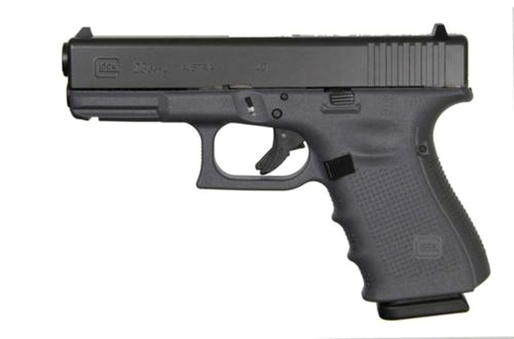 Glock G23 Gen4 .40 S&W, 13rd, Gray Frame