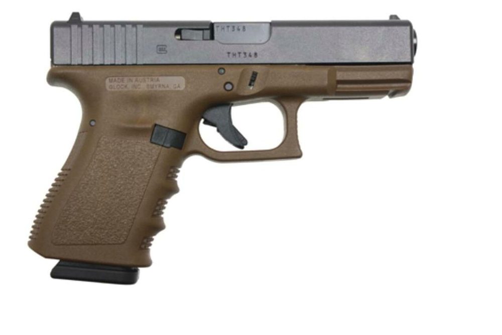 Glock G23 Gen4, 40SW, 13 Round Mags, FLAT DARK EARTH FRAME