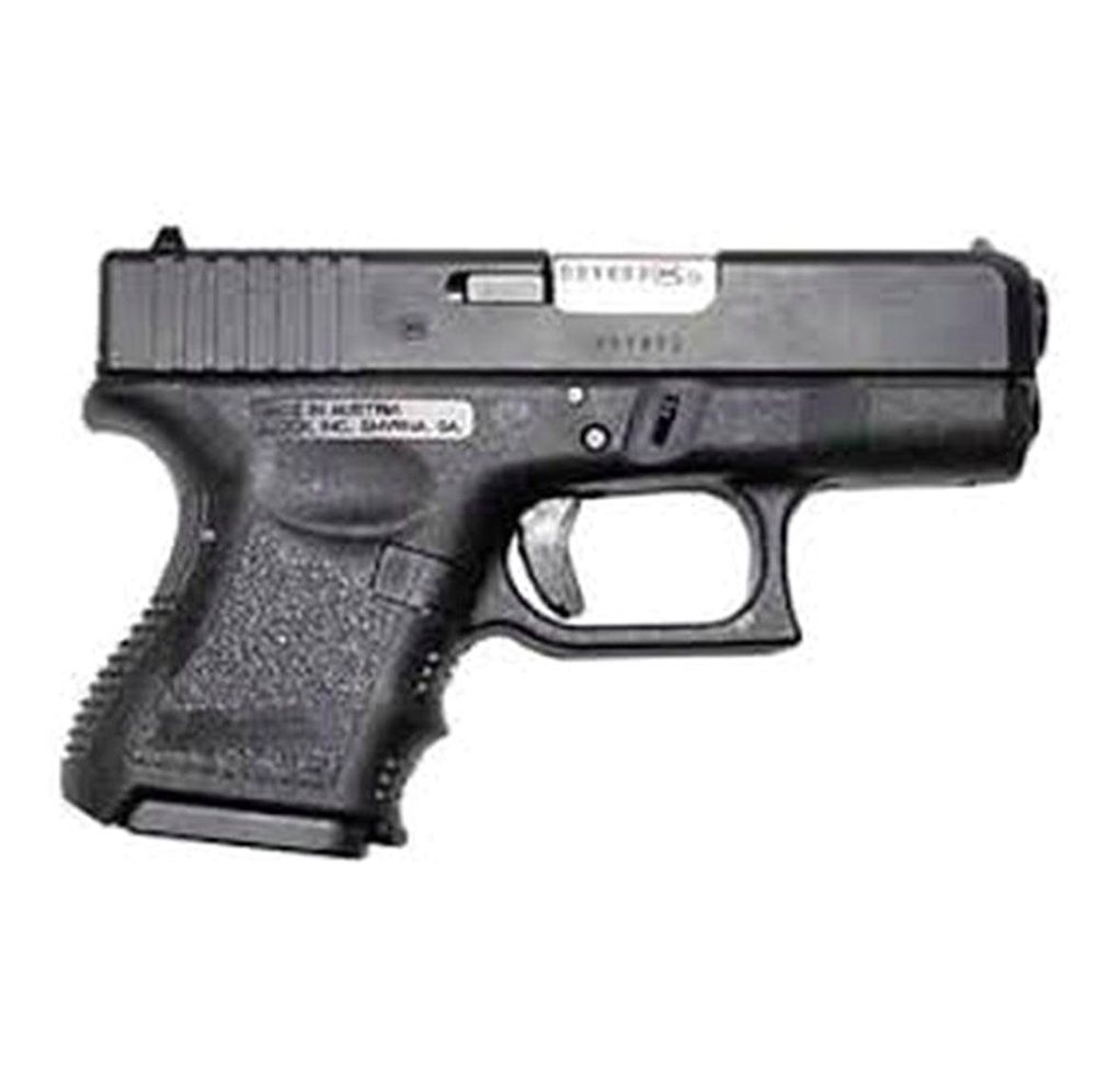 Glock G26 Gen5 9mm, 3.43" Barrel, Fixed Sights, 10rd