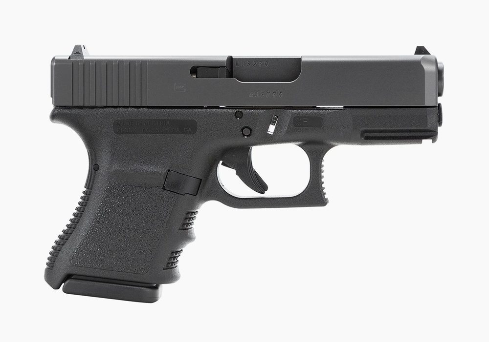 Glock G33 Standard 357 Sig 3.46" Barrel, Fixed Sights Poly Grip/Frame Black, 9rd