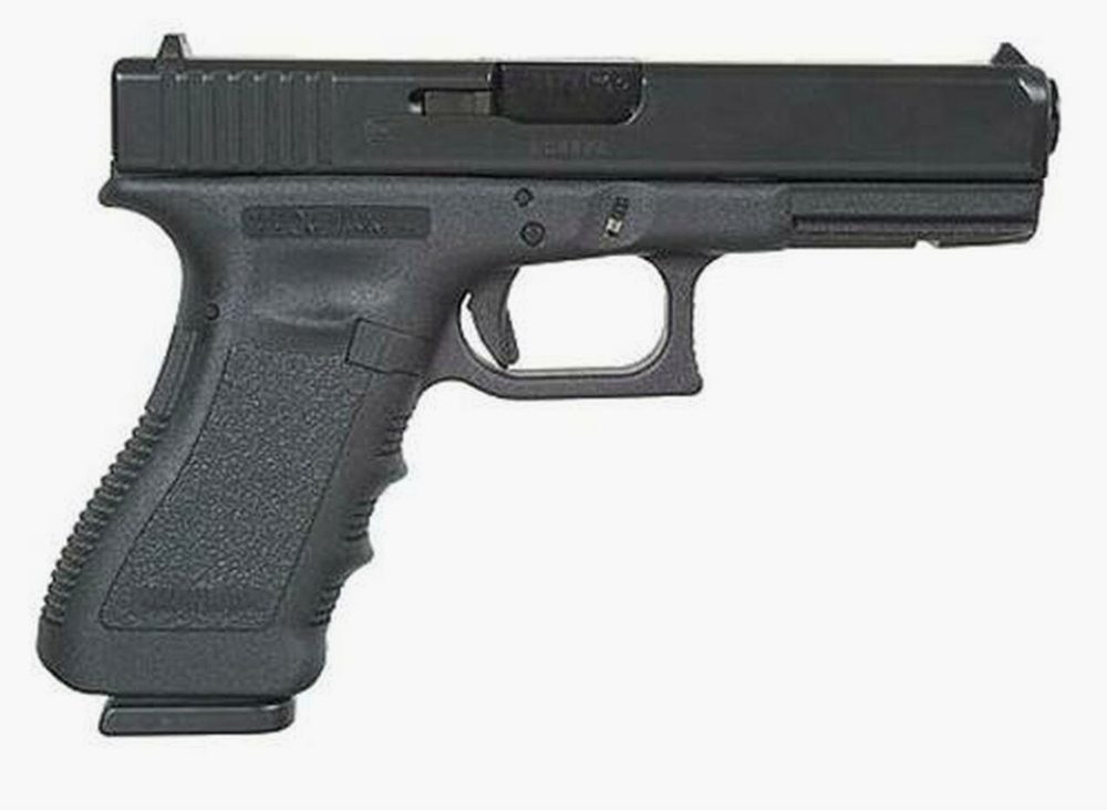 Glock G37 45 GAP 4.49" Barrel, FS Poly Grip/Frame Black, 10rd