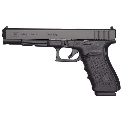 RENTAL Glock G40 Gen 4 MOS 10mm, 6" Barrel, Black, 15rd