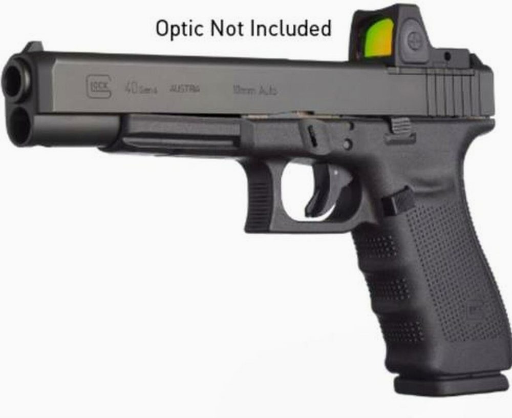 Glock G40 Gen4 MOS 10mm, 6" Barrel, Adjustable Sights, Modular Optic System, 15rd Mag