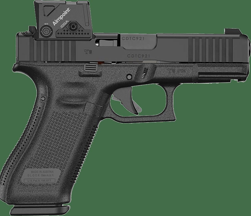 GLOCK G45 GEN5 A-CUT *10 ROUND* SEMI AUTO 9MM LUGER (9x19 PARA) HANDGUNS black