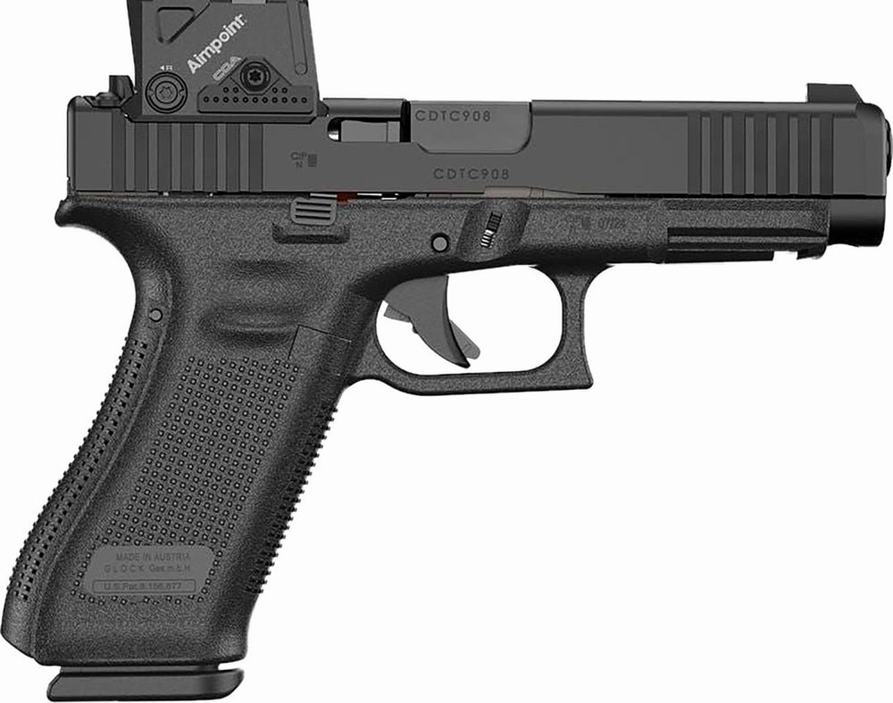 GLOCK G47 GEN5 A-CUT SEMI AUTO 9MM LUGER (9x19 PARA) HANDGUNS black