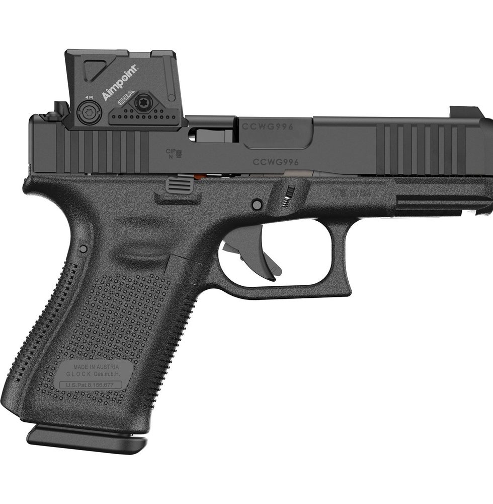 GLOCK GLOCK G19 GEN5 A-CUT *10 ROUND* GLOCK G19 GEN5 A-CUT  SEMI AUTO 9MM LUGER (9x19 PARA)   HANDGUNS  black