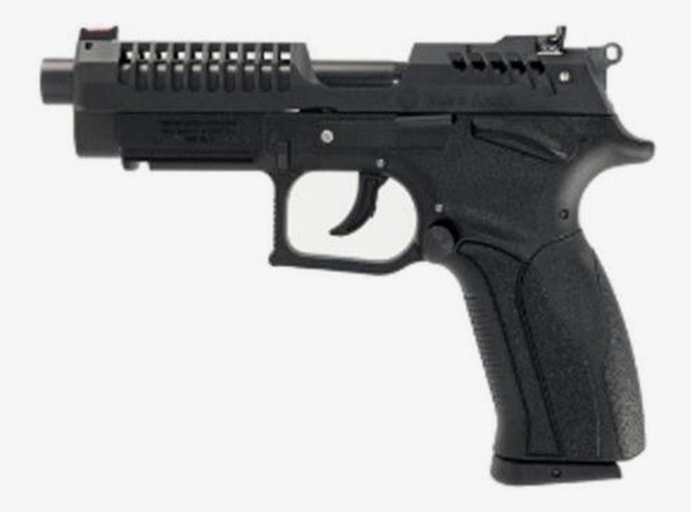 Grand Power K22 X-Trim Single/Double 22 LR 5" Threaded Barrel Black Polymer Grip, 10rd Mag