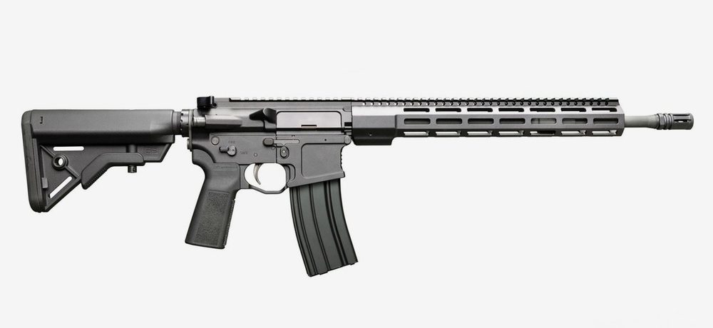 GYR GR-15 16" Billett Lower and Upper, FN Hodge 1/7 Barrel B5 Bravo Stock