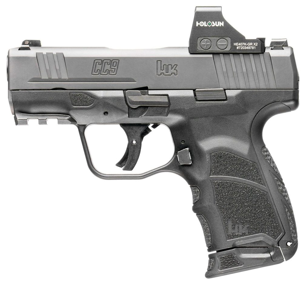 HECKLER & KOCH CC9 CC9 SEMI AUTO 9MM LUGER (9x19 PARA) HANDGUNS black