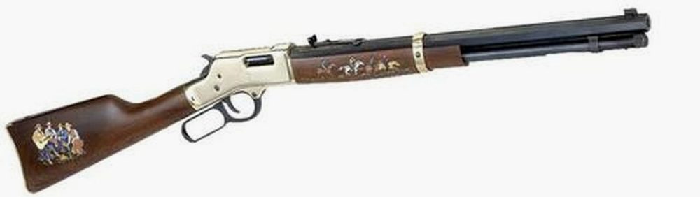 Henry Big Boy Cowboy Edition II .45 Colt 20" Octagon Barrel Walnut Stock Hand Painted