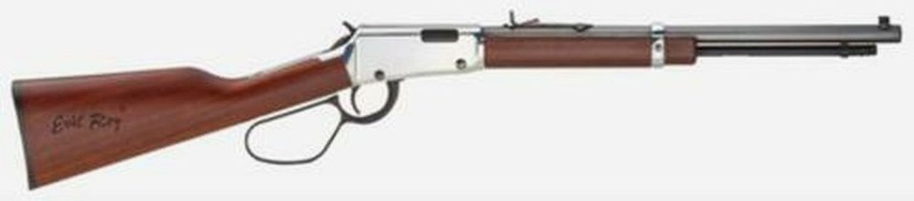 Henry Frontier Carbine Evil Roy Edition 22LR 16.5" Octagonal Barrel Silver Receiver, 12 Round Tube
