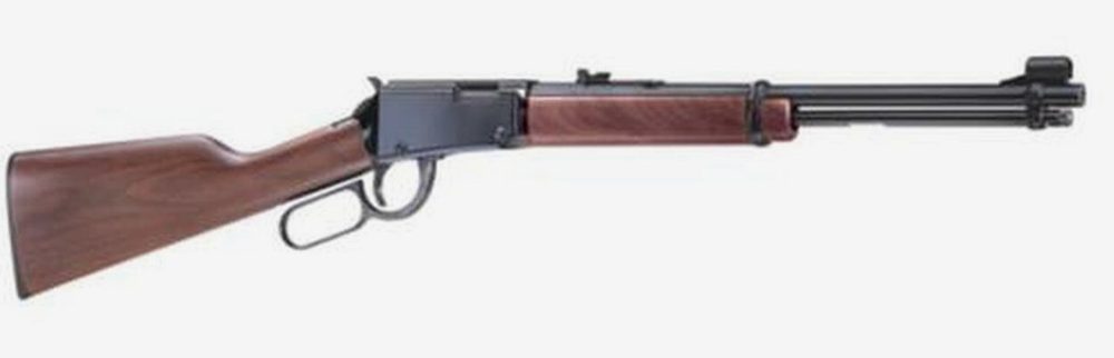 Henry Lever 22LR, 18.25" Barrel, American Walnut Stock, 15 Shot