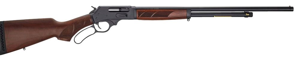 Henry Lever Action Side Gate .410 Ga, 24" Barrel, 2.5" Chamber, American Walnut, Blued, 6rd