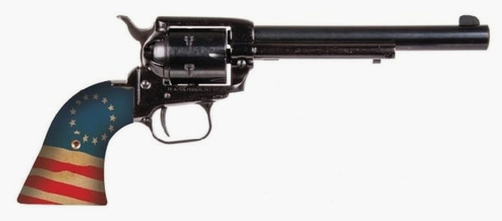 Heritage Rough Rider Honor Betsy Ross Flag 22lr 4 75 Barrel 6 Shot