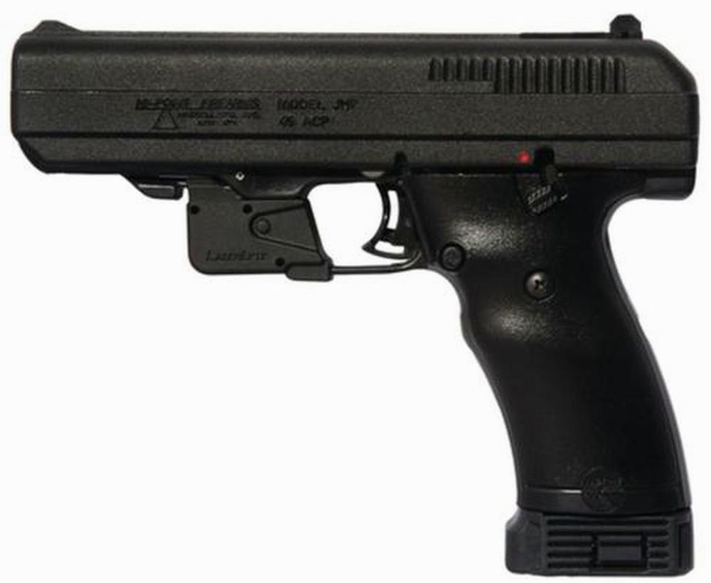 Hi-Point 45 ACP 4.5" Barrel, Laserlyte Trigger-Guard Mount Laser Polymer Frame 10rd Mag