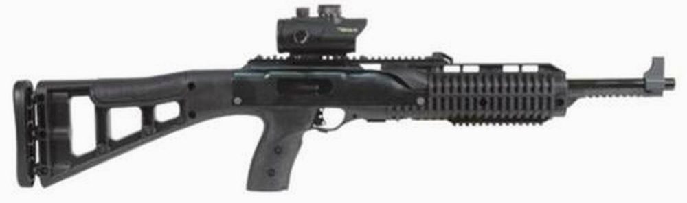 Hi-Point 4595TS Carbine 45 ACP 17" Barrel, Skeletonized Stock, 9 Rd Mag, Red Dot Scope
