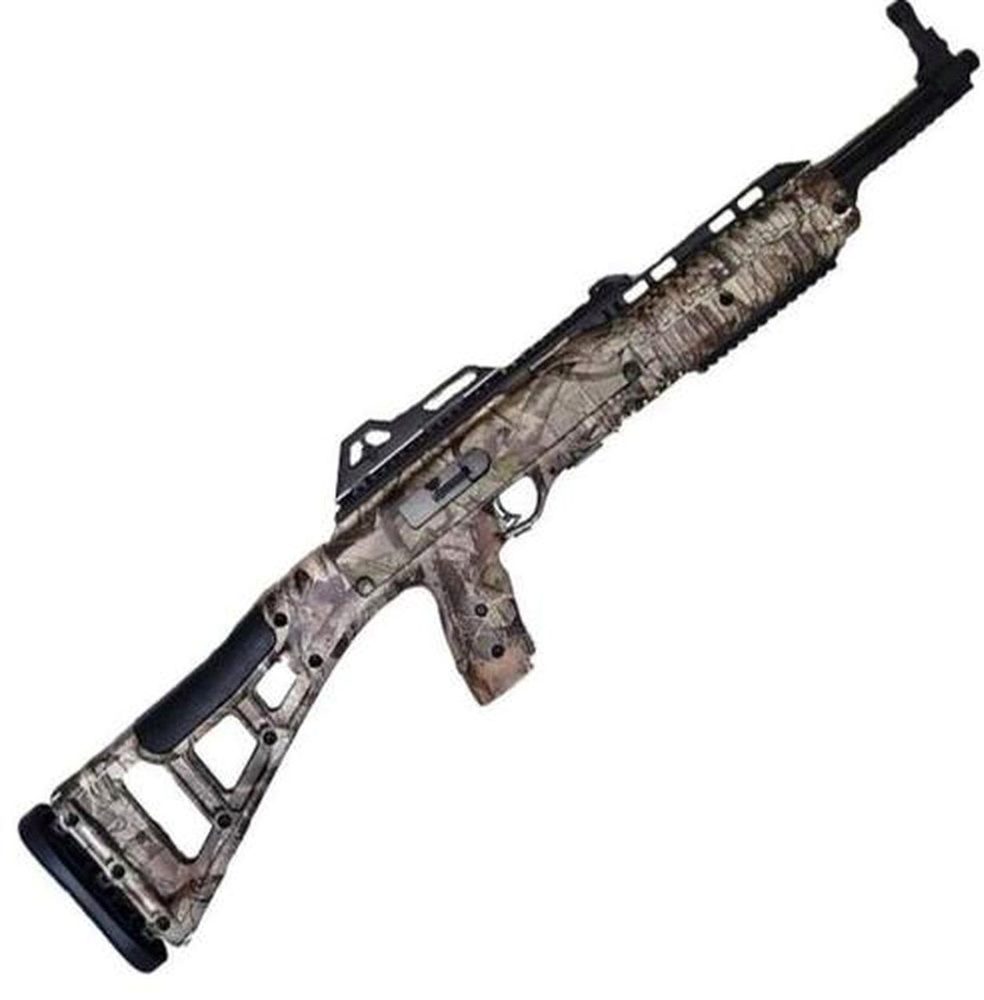Hi-Point Model 995 9mm Carbine 16.5" Barrel Black Woodland Camo Skeletonized Target Stock 10rd