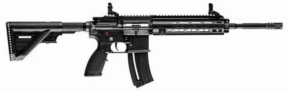 HK 416 Rimfire, .22 LR, 16.1" Barrel, 10rd, Black