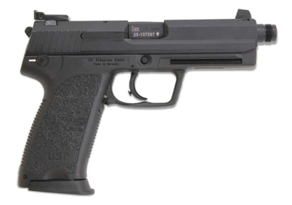 HK USP45 Tactical (V1) DA/SA, safety/decocking lever on left, two 10rd magazines
