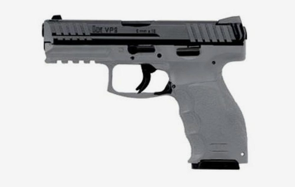 HK VP9 9mm Grey 4" Barrel Night Sights 15rd Mag