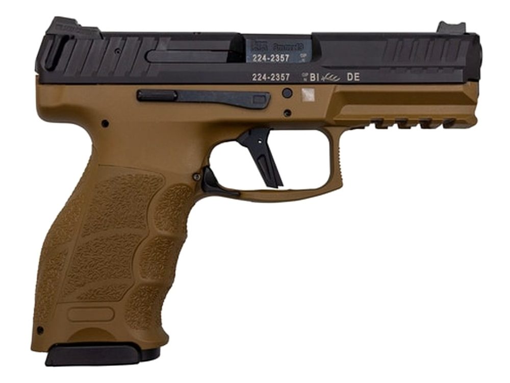 HK VP9 LWG Custom 9mm 4" Barrel FDE Frame Wilson Night Sights 2- 15rd Mags