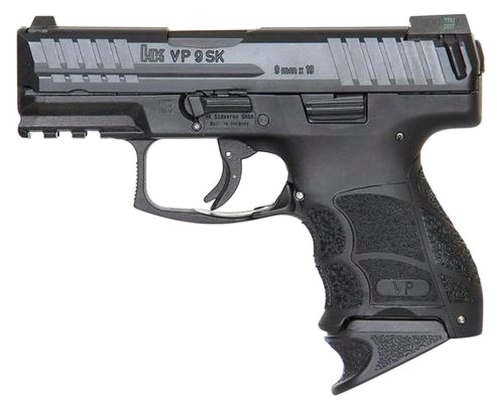 HK VP9 SK, 9mm, 3.39", Black, 10rd Mag