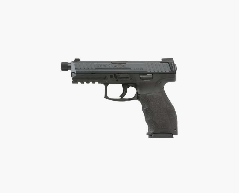 HK VP9 Tactical Optics Ready 9mm, 4.7" TB, Night Sights, Black, 17rd