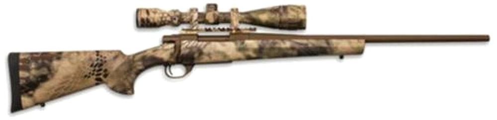 Howa Hogue Kryptek AB Cerakote Pkg .22-250 Rem 20" Light Barrel Kryptek Highlander Camo, Gameking 4-16x44mm Scope