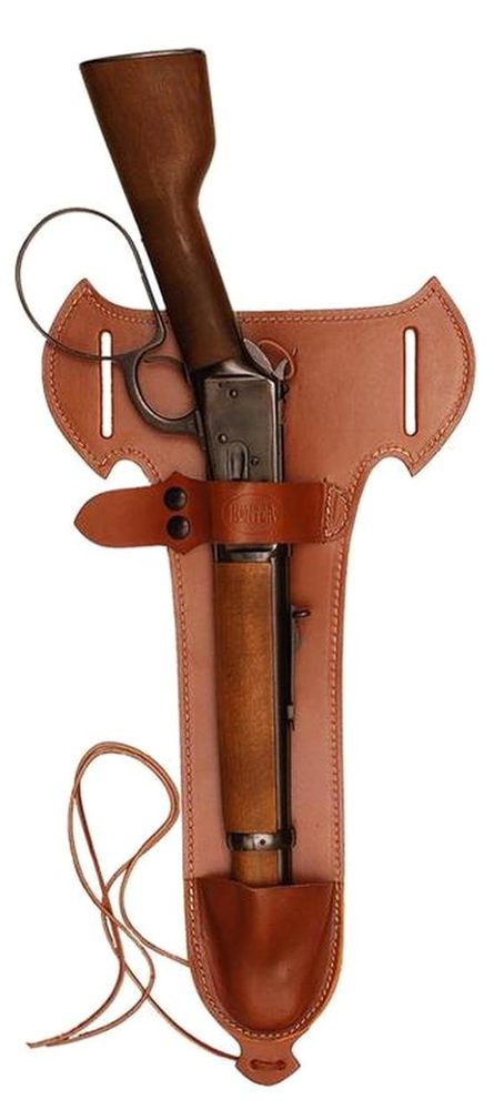 Hunter Trapper Hills Rossi Ranch Hand/Henry Mare's Leg, Belt Holster, Brown, Leather