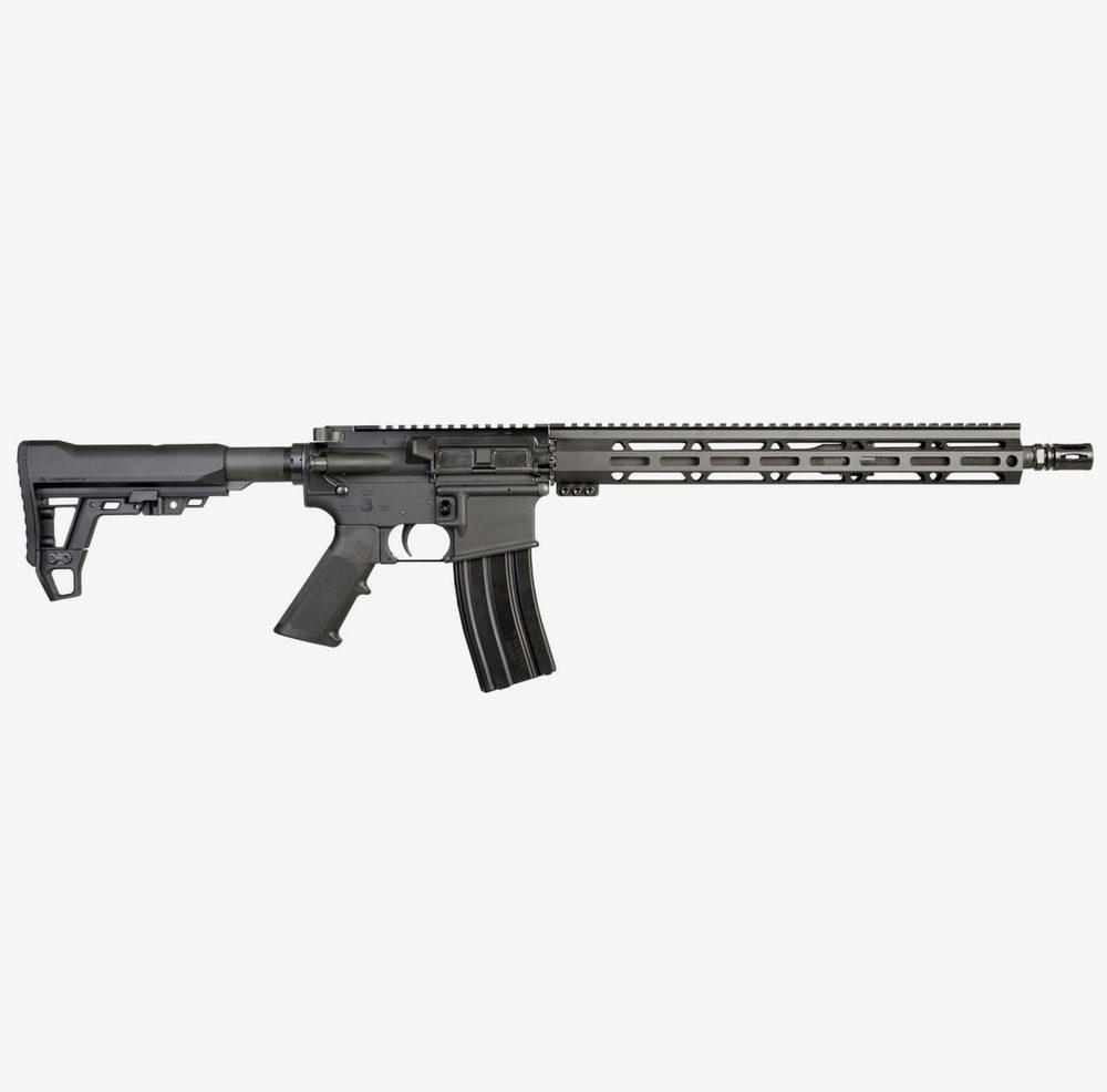 I.O. M215-ML15 AR-15, 223/556, 16" Barrel, Black, 6 Position Stock, 15" M-LOK Rail, 30 rd Mag