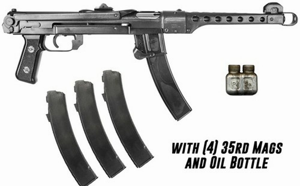 IMG PPS43-C Polish Pistol 7.62X25mm, 4x35rd Mags
