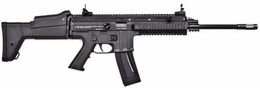 ISSC MK22 *CA Approved* 22LR 16" Barrel 10 Rd Mag, Fixed Stock, Black