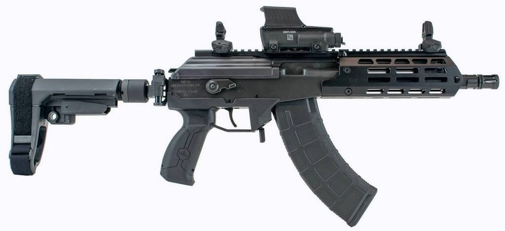 IWI GAP39SB Galil Ace Pistol 7.62x39 Side Folding Brace