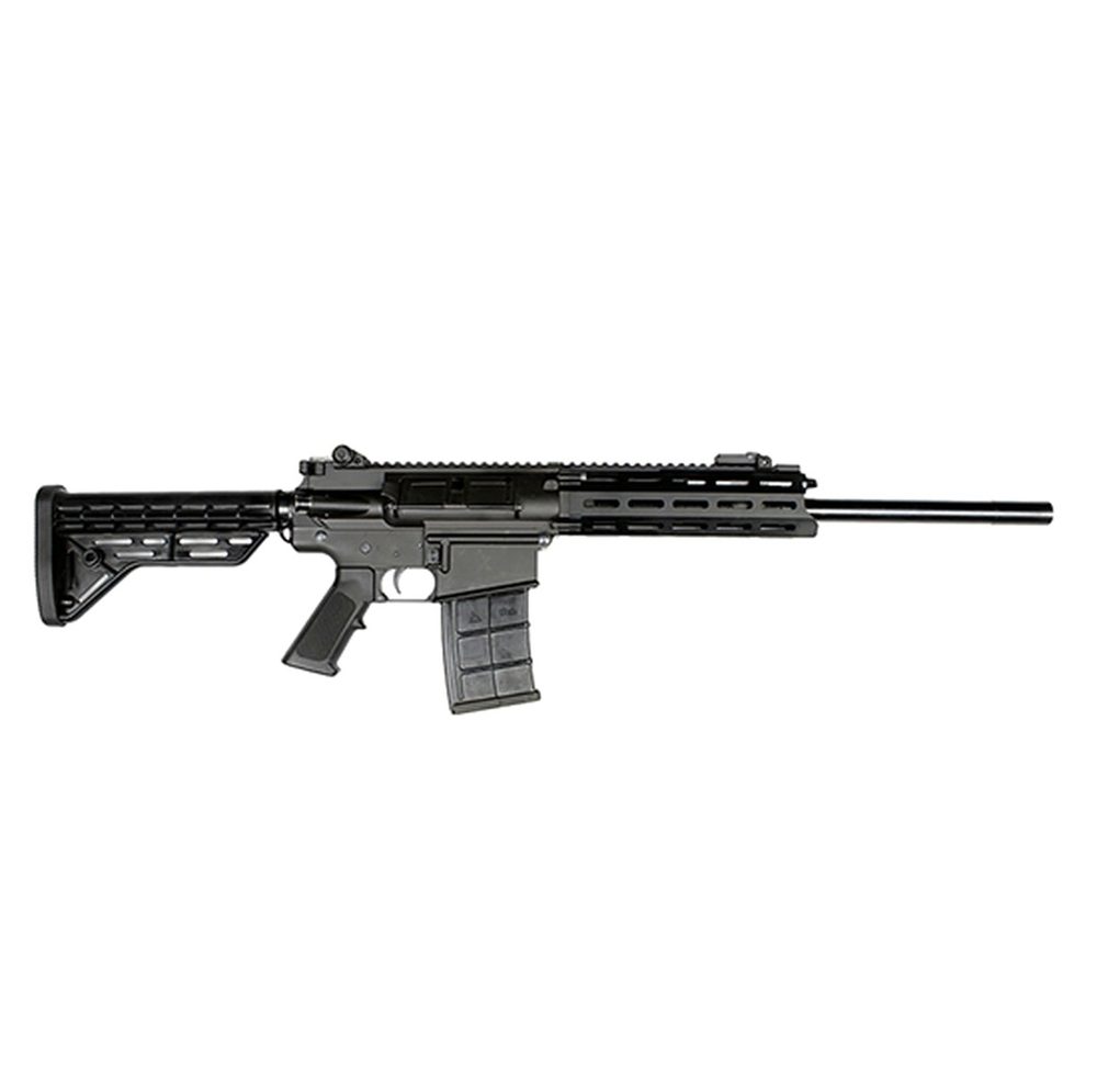 JTS M12-R, AR-15 Type 12 Ga 3", 18.7" Barrel, Cylinder Choke, Polymer Grip, Fixed Stock, M-LOK, 5Rd, 2 Mag