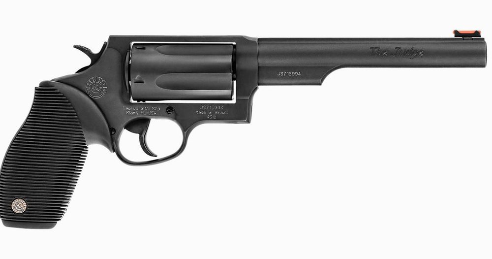 Judge 410GA/45LC Black Revolver with 6.5-inch Barrel