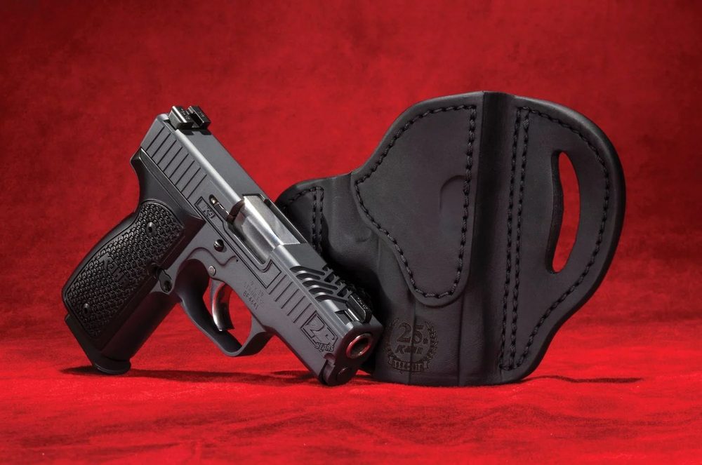 Kahr K9 25th Anniversary 9mm, Ported Slide, Limited Edition of 500, Tritium Sights, Custom Holster, 7rd Mag