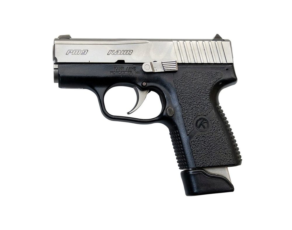 Kahr PM9 Used 9mm, 3" Barrel, Polymer Frame/SS Slide, Fixed Sights, 7rd