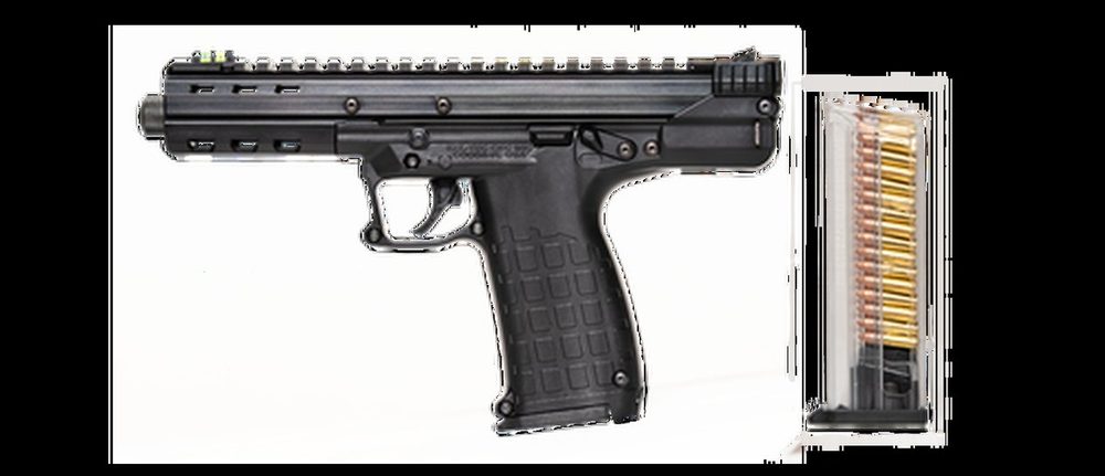 Kel-Tec CP33 Pistol 22 LR, 5.5" Threaded Barrel, Fiber Optic Sights, 33rd Mag