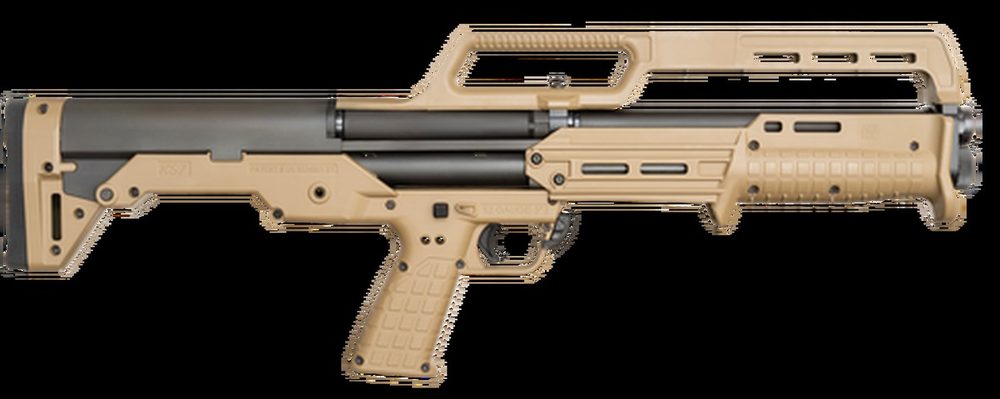 Kel-Tec KS7 Pump 12 Ga 18.5" 3" Barrel, Polymer Flat Dark Earth Stock Black, 6rd