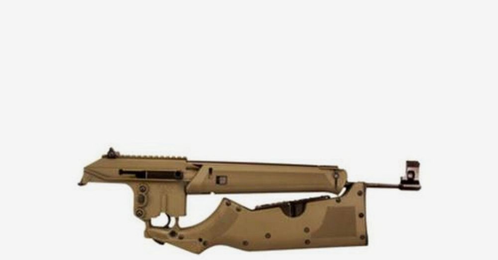 Kel-Tec Lightweight Bravo Sport Utility Rifle .223 16" Barrel Cerakote Tan Stock 10rd Mag