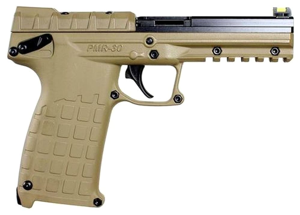 Kel-Tec PMR-30 .22 Mag, 4.3" Barrel, Fiber Optic Sights, Picatinny Rail, Cerakote Tan, 30rd