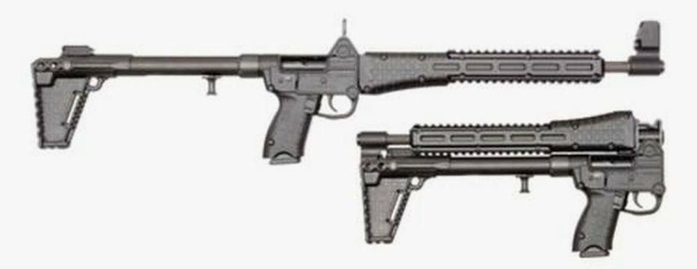 Kel-Tec Sub-2000, .40 S&W, Beretta 96 Grip, 10rd Mag, Black