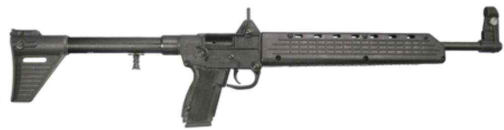 Kel-Tec SUB-2K9SW59 SUB-2000 SA 9mm 16.1 10+1 Uses S&W 59 Mag Syn Stk Black