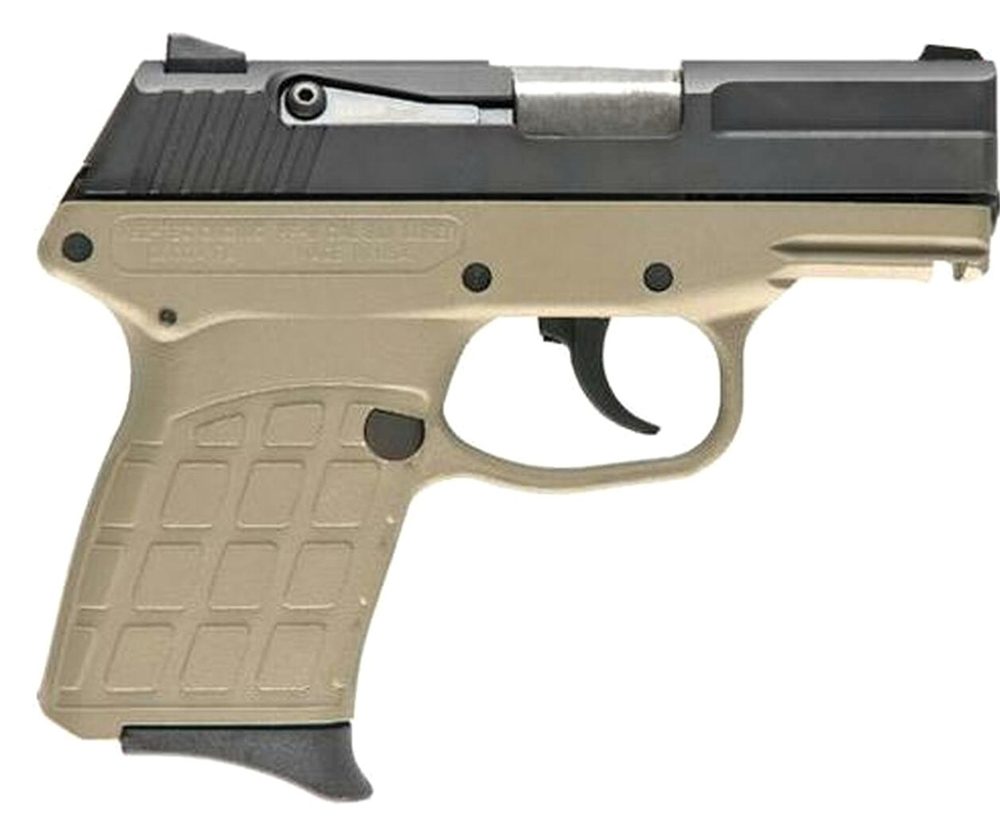 Keltec PF9 9MM 7 Round Semi Auto Pistol Blue/Tan
