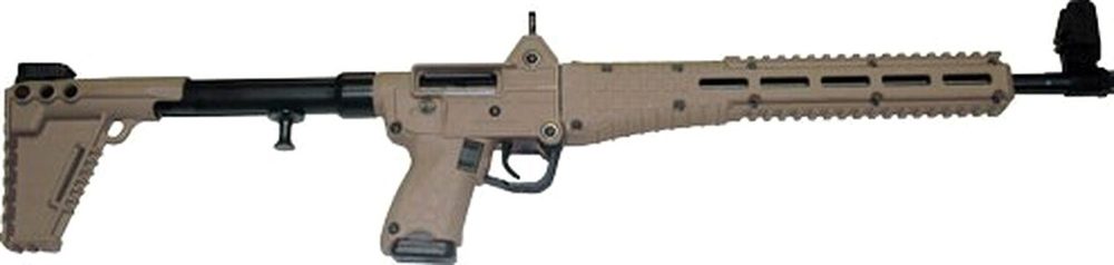 Keltec Sub-2000 9mm Beretta 92 Mags 16" Barrel Tan 17 rd Mag