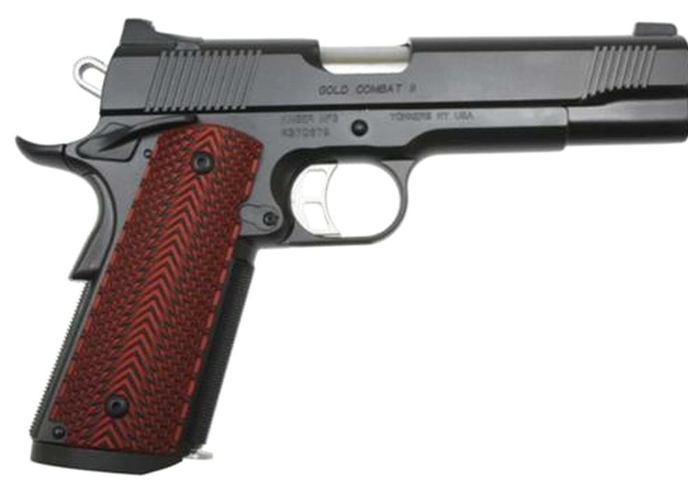 Kimber Gold Combat II 45 ACP, 5" Barrel, Micarta Grips Custom Shop