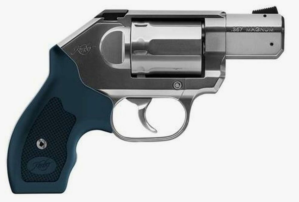 Kimber K6S Stainless (3-Inch Barrel) .357 Mag, Walnut Grip, Brushed Stainless