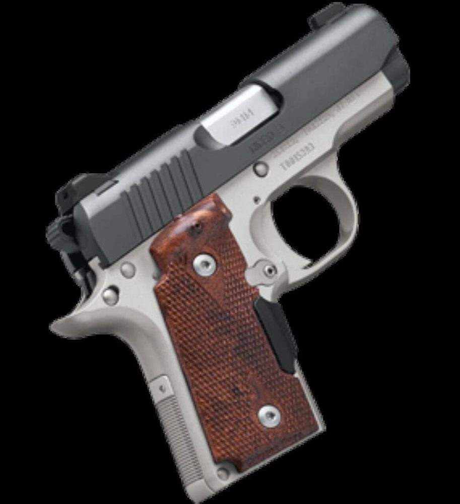 Kimber Micro 9 CDP 9mm Rosewood Checkered Grips