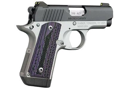 Kimber Micro Carry Advocate .380 ACP Purple